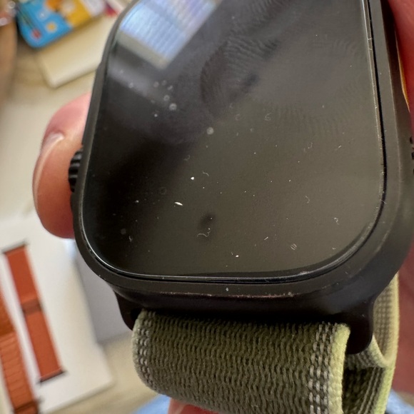 Apple Watch Ultra 3 with Green Trail Loop and Terra Cotta Alpine Loop Band